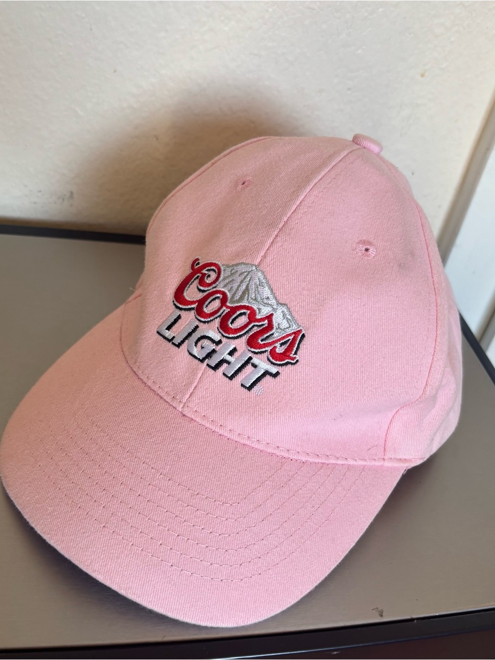 Coors Light pink adjustable hat